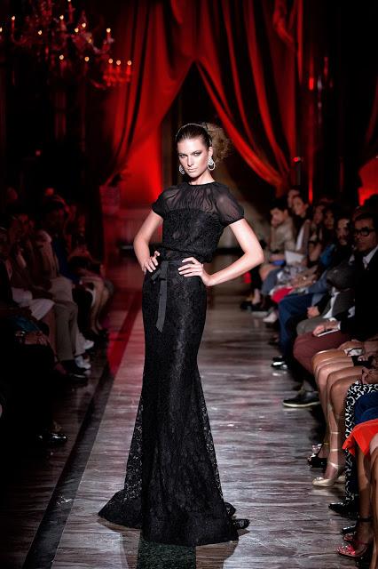 Giada Curti and Abed Mahfouz fashion show