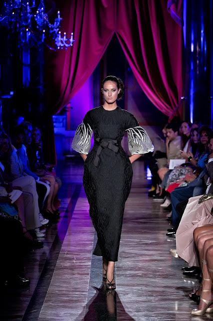 Giada Curti and Abed Mahfouz fashion show