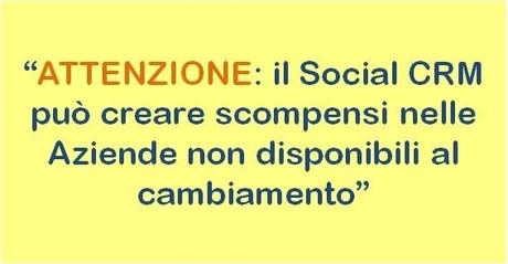 Social CRM chiama azienda: sei connessa?