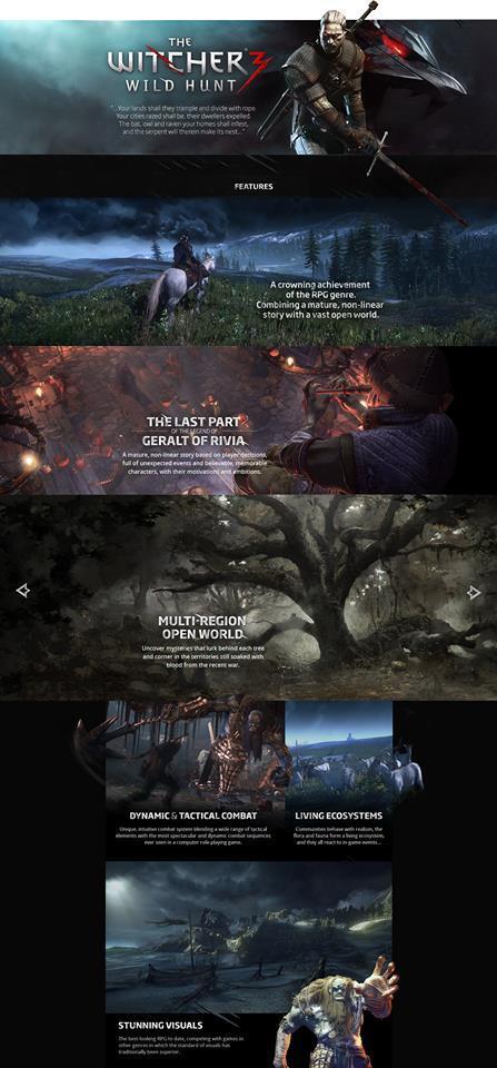 the witcher 3 caratteristiche