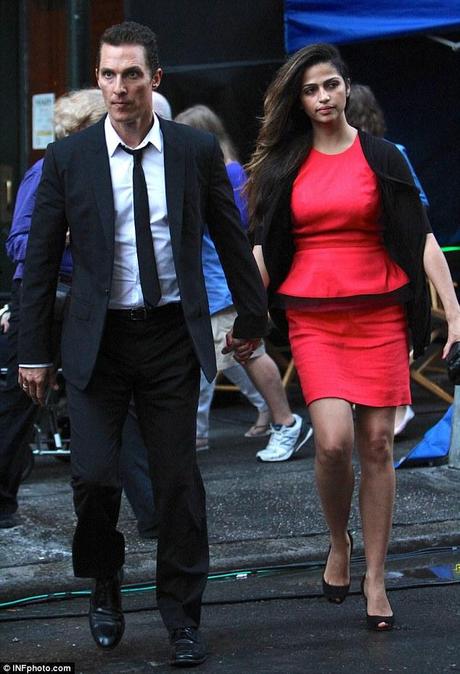 Camila Alves e Matthew McConaughey