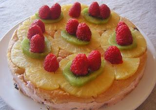 Torta alla frutta e mascarpone