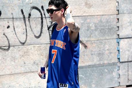 In the Street...Basketball t-shirt...for Vogue.it