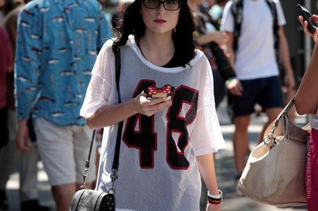 In the Street...Basketball t-shirt...for Vogue.it