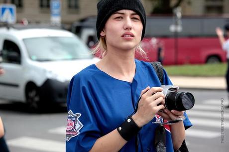 In the Street...Basketball t-shirt...for Vogue.it