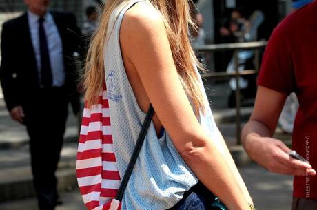 In the Street...Basketball t-shirt...for Vogue.it