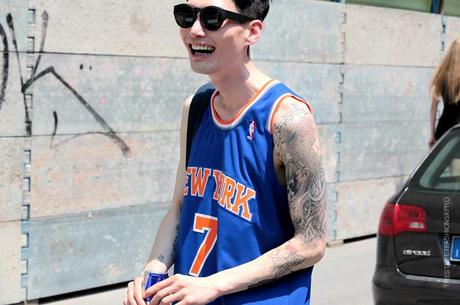 In the Street...Basketball t-shirt...for Vogue.it