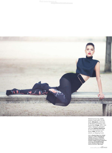 barbara palvin by david bellemere for elle us august 2013.1