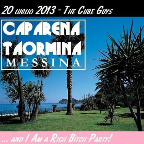 Caparena (Taormina, Me): 20/7 The Cube Guys al mixer