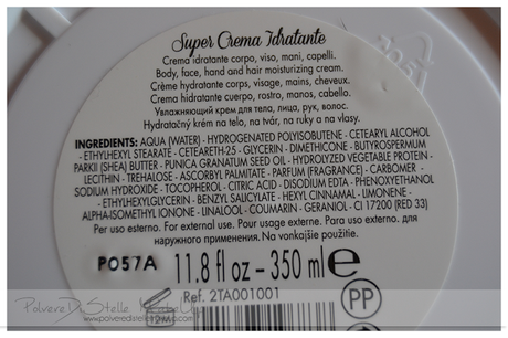 Review:Super Crema Idratante MULTIFUNZIONE - PUPA Milano