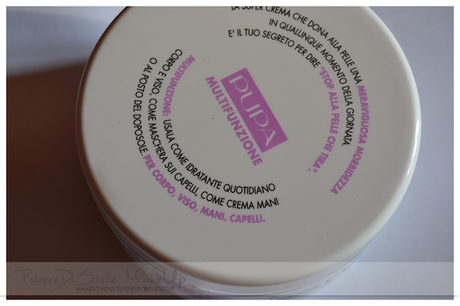 Review:Super Crema Idratante MULTIFUNZIONE - PUPA Milano