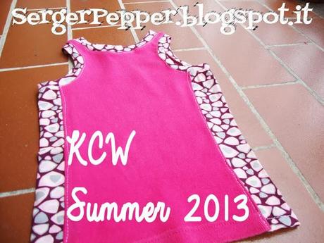 SergerPepper - KCW - summer 2013 - sewing for girls
