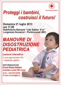 Manovre salvabimbo: lezione in spiaggia