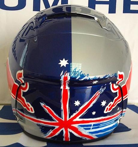 Shoei X-Spirit II A.Sissis 2013 painted by Wunschel