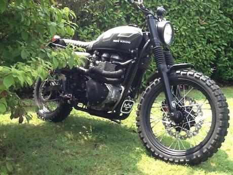 Triumph Scrambler Special by FranzGarage