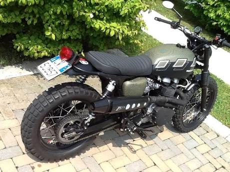 Triumph Scrambler Special by FranzGarage