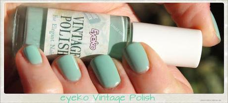 [Vintage Challenge Week] Wednesday: Green eyeko Vintage Polish