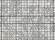 Schemi filet: Centro ovale grappoli d'uva foglie