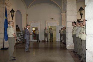 Verona/ COMFOTER. L’On. D’Arienzo in visita dal Comandante Gen. C.A. Roberto Bernardini