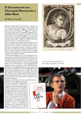 Speciale Boccaccio, Il Decameron, Aldo Busi