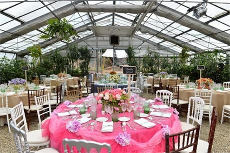 flower and vegetable centrepieces