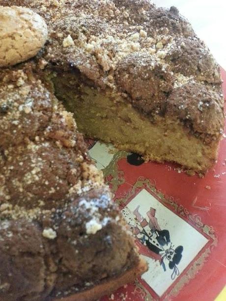 Torta di amaretti e caffè