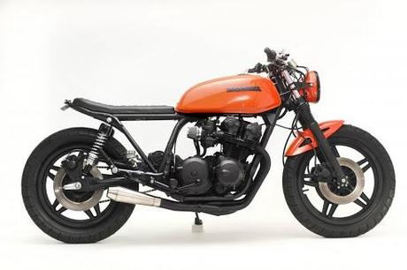 CB750 Midnight by Steel Bent Customs