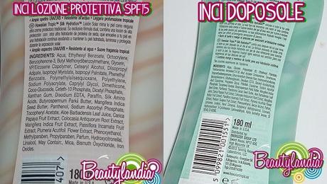 HAWAIIAN TROPIC - Linea Silk Hydration: Lozione Protettiva SPF 15, After Sun-