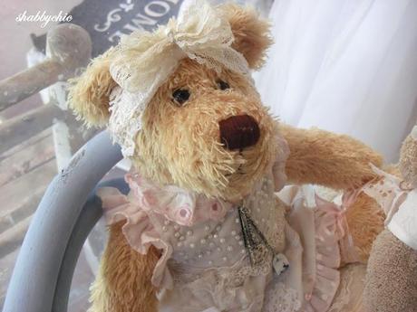 shabbychic,incontro tra Teddy bears