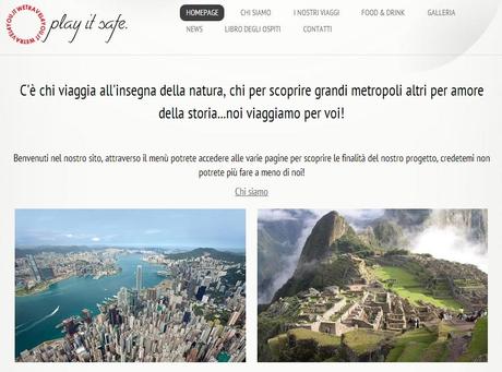 Wetravel4you è il portale italiano creato con la piattaforma Webnode.