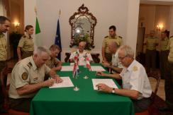Udine/ DEFENCE COOPERATION INITIATIVE (DECI). Secondo Meeting internazionale dei Capi di Stato Maggiore della Difesa