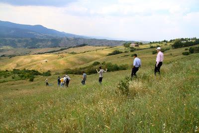 la campagna di rilievo magnetotellurico