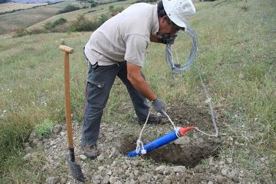 la campagna di rilievo magnetotellurico