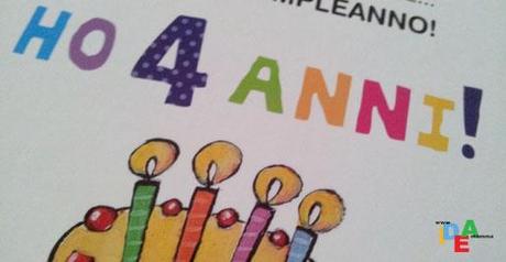 HO 4 ANNI, DA PERSONALIZZARE PER IL FESTEGGIATO