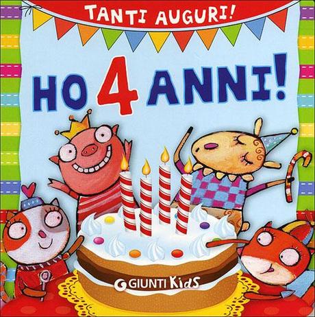 HO 4 ANNI, DA PERSONALIZZARE PER IL FESTEGGIATO