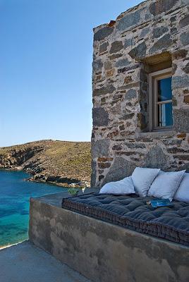 Il tour della casa in Serifos, Greece