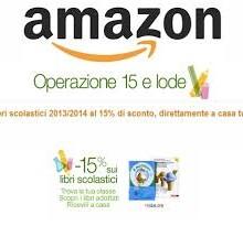 Libri di testo? Ci pensa Amazon.it 'Operazione '15 e lode'