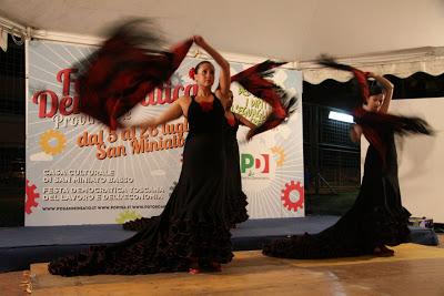 il flamenco alla festa