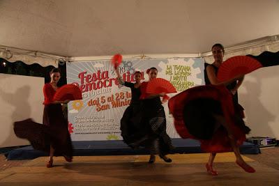 il flamenco alla festa