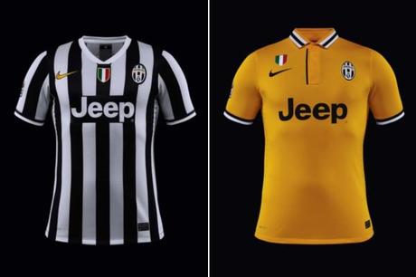 nuove maglie della Juventus 2013-2014