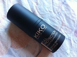 Kiko FULL PROTECTION 02 fondotinta in stick: review