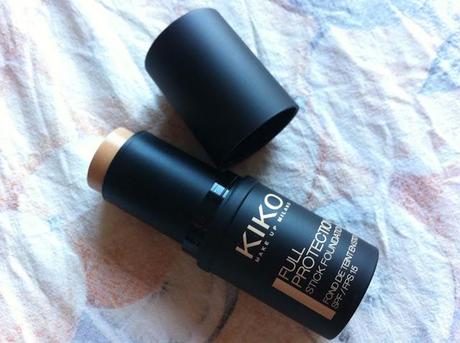 Kiko FULL PROTECTION 02 fondotinta in stick: review