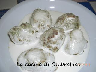 Crocchette di piselli con panna acida