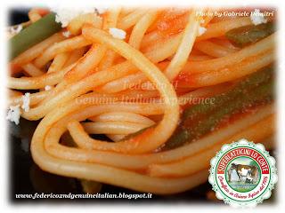 Spaghetti con i fagiolini