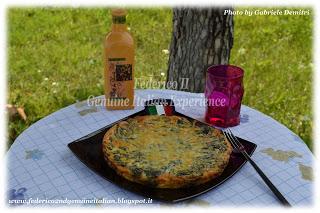 Frittata di bietoline e pecorino romano al forno