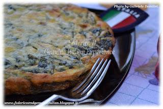 Frittata di bietoline e pecorino romano al forno