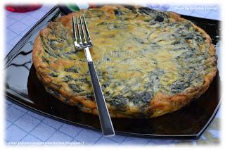 Frittata di bietoline e pecorino romano al forno