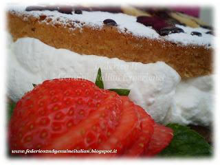 Torta di ricotta e pere alla nocciola e cioccolato