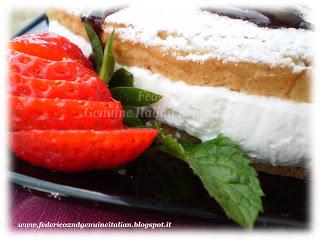 Torta di ricotta e pere alla nocciola e cioccolato