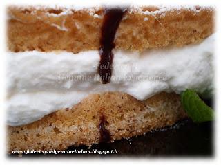 Torta di ricotta e pere alla nocciola e cioccolato